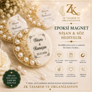 Nikah Nişan-Epoksi Magnet